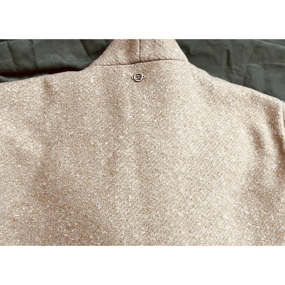 Calia By Carrie Underwood Easy Shawl Jacket Tan Brown Sz S Elegant Classic #A - Picture 11 of 13